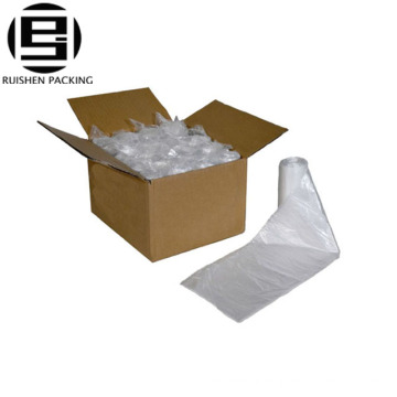 Cheap clear pe plastic garbage bags on roll